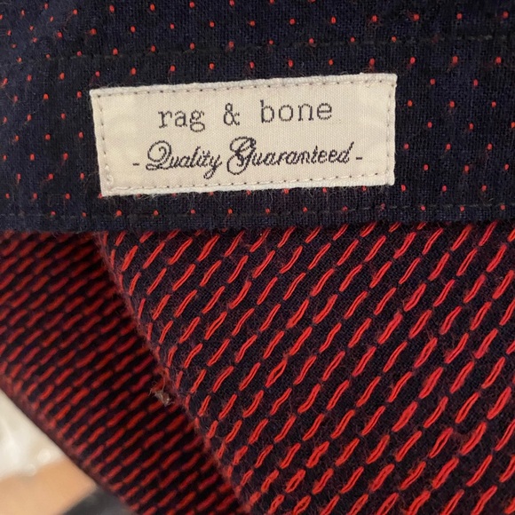 RAG & BONE Men’s Button Down Shirt Sz M - Picture 9 of 9